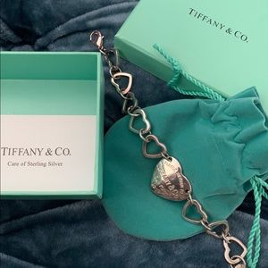 Tiffany&Co  Heart link Bracelet